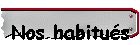 Nos habitus